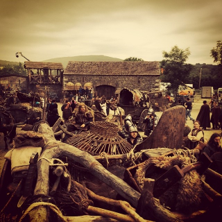 Wikingowie - zdjęcia z planu