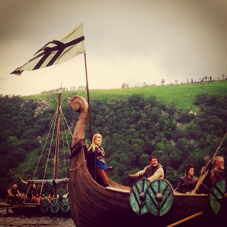 Wikingowie - zdjęcia z planu