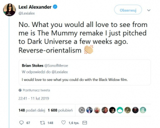 Lexi Alexander o planach na kolejną Mumię