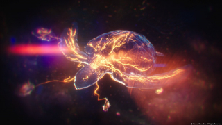 Aquaman - przed i po nałożeniu efektów