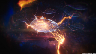 Aquaman - przed i po nałożeniu efektów