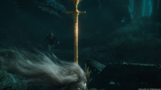 Aquaman - przed i po nałożeniu efektów
