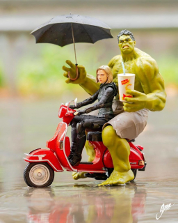 Bohaterowie popkultury na co dzień