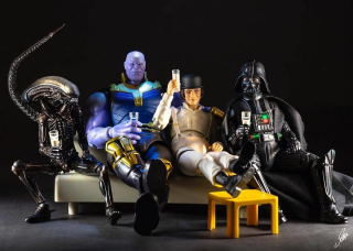 Bohaterowie popkultury na co dzień