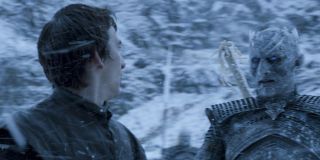 Bran dzięki mocy Trójokiej Wrony kontroluje działania Nocnego Króla