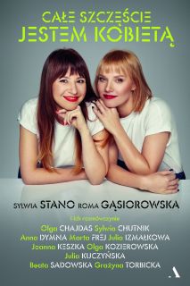 Całe szczęście jestem kobietą - okładka książki