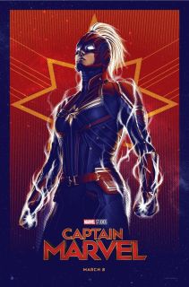 Kapitan Marvel - plakat