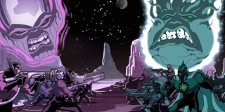 Konflikt Kree i Skrulli ciagnie się tak długo, że obie strony nie pamiętają już, jak się właściwie zaczął; gdy Thanos w wyniku pstryknięcia doprowadził do wymazania połowy życia we Wszechświecie, Kree za ostatnie wydarzenia winili Skrulli, a Skrulle Kree