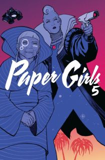 Paper Girls, tom 5 – okladka