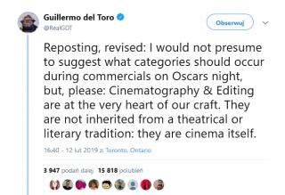 Reakcja Hollywood na decyzję Akademii