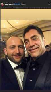 Borys Szyc i Javier Bardem