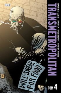 Transmetropolitan, tom 4 – okładka