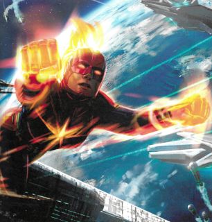 Kapitan Marvel - zdjęcia i szkice koncepcyjne z Entertainment Weekly