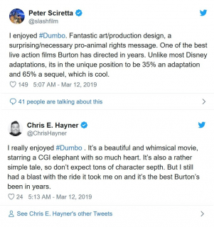 Dumbo - pierwsze opinie
