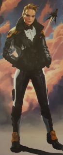 Kapitan Marvel - szkice koncepcyjne