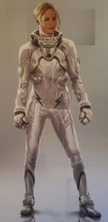 Kapitan Marvel - szkice koncepcyjne