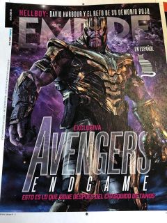 Avengers: Koniec gry - okładka Empire