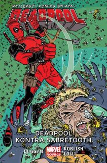 Deadpool kontra Sabretooth, tom 3 – okładka