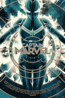 Kapitan Marvel - plakat animowany