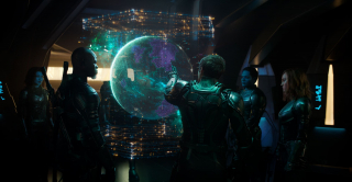 Kapitan Marvel - zdjęcie VFX