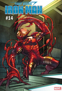 Marvel - okładki w wersji Carnage