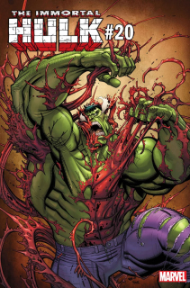 Marvel - okładki w wersji Carnage
