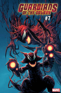 Marvel - okładki w wersji Carnage