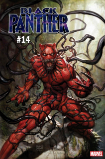 Marvel - okładki w wersji Carnage