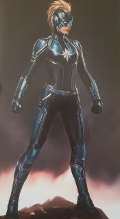 Kapitan Marvel - szkice koncepcyjne