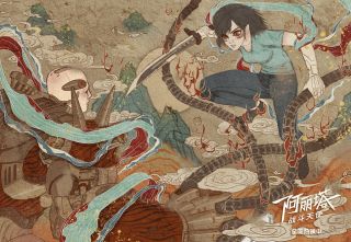 Alita: Battle Angel - chiński plakat