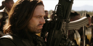 13. Bucky Barnes/Zimowy Żołnierz/Biały Wilk - 45 minut