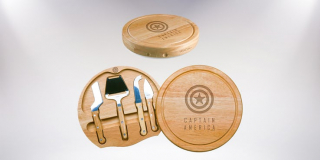 Deska i przyrządy do degustacji serów Kapitan Ameryka; cena - 44,95 USD