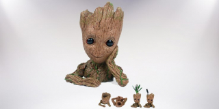 Doniczka Baby Groot (może być też wykorzystana jako narzędzie na długopisy); cena - 8,99 USD