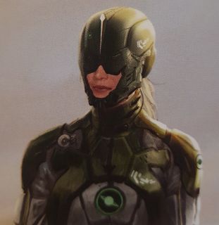 Kapitan Marvel - szkice koncepcyjne