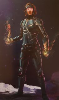 Kapitan Marvel - szkice koncepcyjne