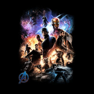 Avengers: Koniec gry - grafiki promocyjne i nadruki z koszulek