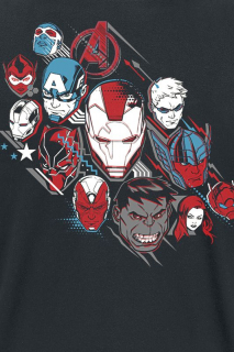 Avengers: Koniec gry - grafiki promocyjne i nadruki z koszulek