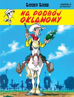 Lucky Luke. Na podbój Oklahomy, tom 14 - okładka