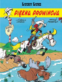 Lucky Luke. Piękna prowincja, tom 71 - okładka