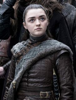 Maisie Williams w 8. sezonie Gry o tron