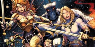 Thor witając się ze Strażnikami Galaktyki mówi o „Asgardians of the Galaxy”, czym frustruje Star-Lorda. Fani Marvela wiedzą jednak, że „Asgardians of the Galaxy” to stosunkowo nowa drużyna herosów, w skład której wchodzą choćby Skurge, Frog Thor czy siostra boga burzy i piorunów, Angela.