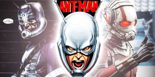 Ant-Man w filmie korzysta z niego innego modelu hełmu. Bardzo przypomina on ten, który w komiksach z lat 60. nosił Hank Pym.