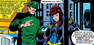 Red Skull nazywa Czarną Wdowę „córką Iwana”. W komiksach Marvela pojawia się Iwan Petrowicz, który adoptował Nataszę po jej uratowaniu z płonącego budynku.