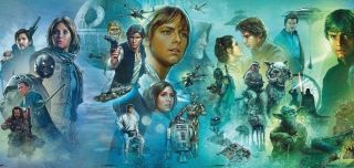 Gwiezdne Wojny - mural