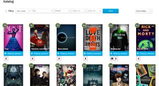 Vod.naekranie.pl - katalog bez włączonego trybu nocnego