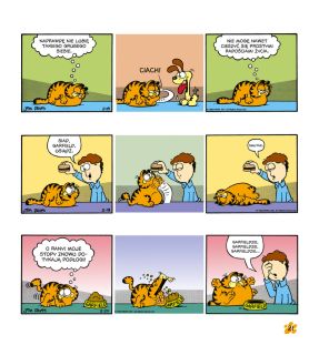 Garfield. Tłusty koci trójpak. Tom 3 - plansza