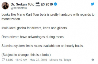 Mario Kart Tour - opinia o mikrotransakcjach w wersji beta