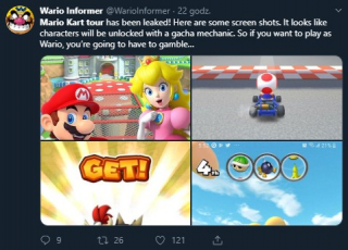 Mario Kart Tour - opinie o mikrotransakcjach w wersji beta