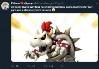 Mario Kart Tour - opinie o mikrotransakcjach w wersji beta