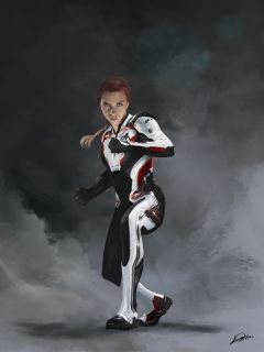 Avengers: Koniec gry - bohaterowie w białych strojach